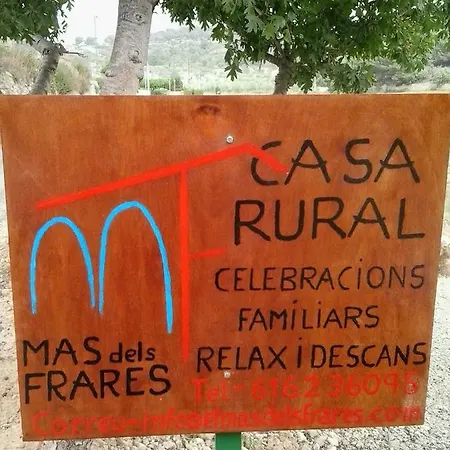 Holiday home Casa Rural Mas Dels Frares Tarragona